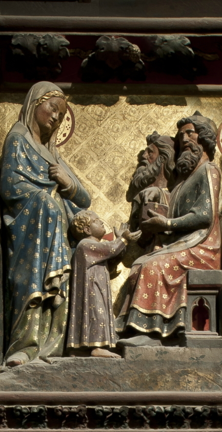 La clôture du chœur de Notre-Dame de Paris - Jésus et les docteurs