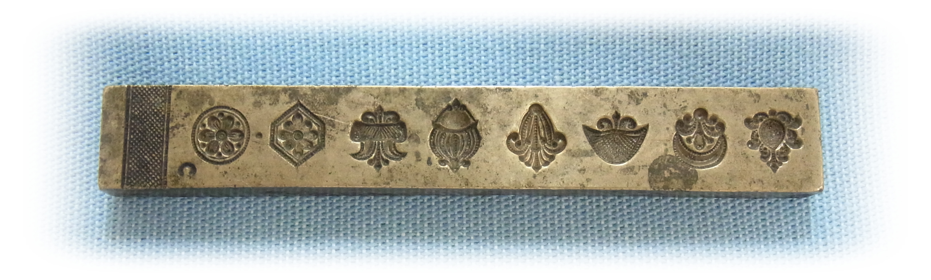 Small jewelry die I found at an antique market in Paris.