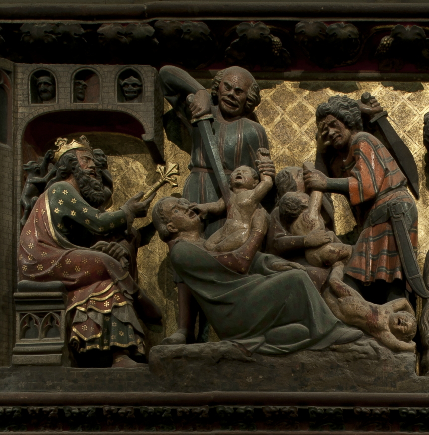 La clôture du chœur de Notre-Dame de Paris - Le Massacre des Innocents