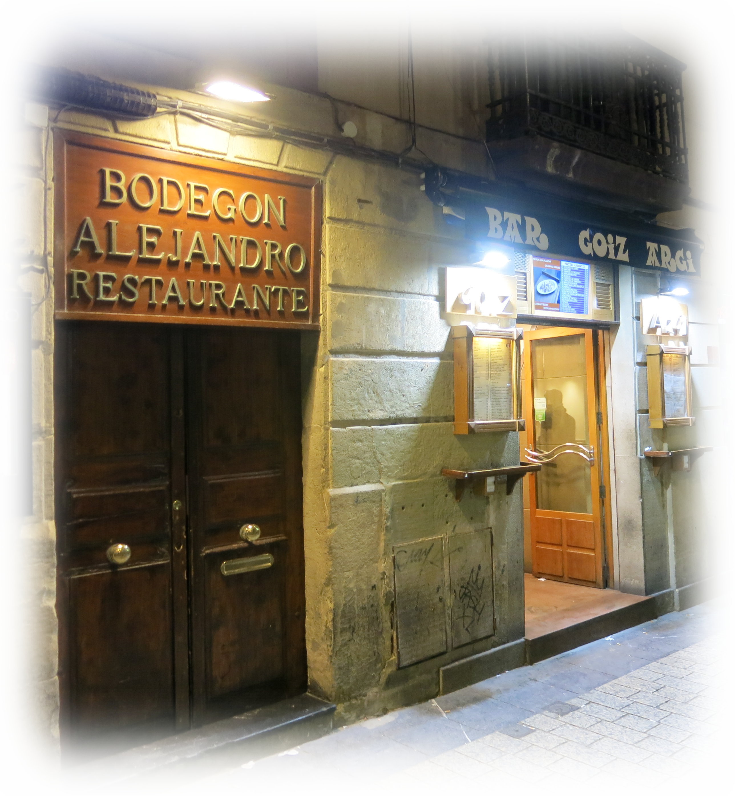 Bar Goiz Argi at San sebastian